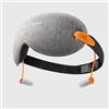 Aosun Maschera da notte 2 in 1 con tappi per le orecchie, 100% oscurante, portatile, ideale per viaggi, uomini e donne