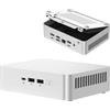 Cutesliving NUC 15 Pro+ Mini PC, Intel Core Ultra 9 285H, 0,7 l, con grafica ad arco, Quad 4K, Wi-Fi 7, Thunderbolt 4, pronto all'uso per ufficio/gioco (Barebone, NO RAM, SSD e OS)