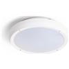 LEDKIA LIGHTING Plafoniera Circolare per Esterno Ø300 mm IP65 Curio Bianco E27