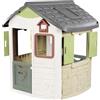 Smoby Life - Casetta Jura Lodge, misure 115 x 123 x 132 cm, con il 54% di plastica riciclata, dai 2 anni, 7600810504