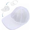 FINEVERNEK Rondella per Cappelli da Baseball, Supporto Pieghevole, Pulitore per Cappelli da Baseball per Lavatrice e Lavastoviglie Gabbia per la Pulizia