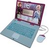Lexibook Disney Frozen 2 - Computer Portatile educativo bilingue francese/inglese-124 attività per Divertimento e apprendimento interattivo-Matematica, Logica, Musica, Orologio - JC598FZi1