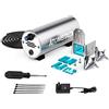 ATOMSTACK Air Assist Kit per X7 PRO, S10PRO, A10PRO, A5PRO Incisore laser, Air Assist Laser Cutter accessorio per Incisione laser, Silenzioso, Rende i bordi di taglio più puliti e lisci