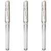 UNI-BALL Signo Broad - Uni Mitsubishi Pencil, punta da 1 mm, scrittura grande, roller per cartone e hobbisti, bianco (bianco, 3)