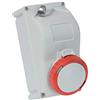 FANTON 73344 Presa interbloccata da parete 3P+T 16A 400V 6h IP67