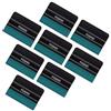 FOSHIO 8 Pezzi Raschietto Squeegee della Carta Nera con l'etichetta Verde del Microfibra del Bordo di 4 Pollici dell'automobile di Pollice Che installa attrezzo Pratico per l'involucro Automatico