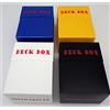 docsmagic.de Deck Box Mix - Black, White, Blue, Yellow - 4 Count - PKM - YGO - MTG