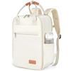 Lossga Zaino per Ryanair Zaino da Viaggio Aereo Bagaglio a Mano Borsa da Viaggio Zaini per Easyjet Wizzair, 40x20x25cm, Beige
