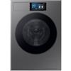 Samsung Lavatrice 9 Kg Wf90f09c4su3 Dark Silver Steel