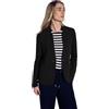 STREET ONE A212608 Jaquard Blazer, Nero, 44 Donna