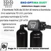 Addolcitore Doppia Colonna Continuo, 15 litri resina, DUET 15 WS1CI-TT