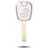 OFFCURVE Custodia Chiavi Auto Guscio Chiave, Cover Chiave TPU Copri Chiavi 2 Tasti per Peugeot 106 207 308 Partner Expert Citroen C1 C2 C3 Xsara Berlingo Saxo Picasso Toyota Aygo