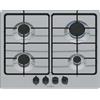 Bosch Serie 4 PGP6B5K85 Piano Cottura a Gas 60cm 4 Fuochi Acciaio Inox da Incasso