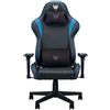 Acer Predator Rift Sedia da Gaming PC Imbottita Nero e Blu 120kg Inclinabile