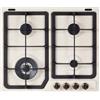 De'Longhi AVF 46 PRO Piano Cottura Gas 4 Fornelli Incasso 58cm Avena Ghisa