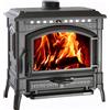 LA NORDICA Termostufa a Legna Termoisotta DSA 15kW Ghisa Smaltata Riscalda 430m³