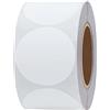 Hybsk- Rotolo di bollini adesivi semi-lucidi colorati rotondi, per codifica tramite color bianco 38mm