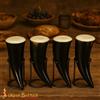 4 Corni per bere vichinghi medievali da 250 ml,