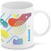 hi!dea™ Tazza sublimatica in ceramica da 350 ml ANISEED personalizzate o neutre
