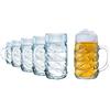 Stölzle Lausitz Oberglas Diamond boccale da 1 L I Boccale birra originale I Oktoberfest I design moderno I set da 6 pezzi I lavabile in lavastoviglie I qualità tedesca