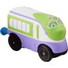 Chuggington EU890403 Touch and Go Koko | Confezione singola | Motorizzato, alimentato a batteria | Scala da 9,5 cm | Dai 3 anni in su, viola e verde