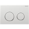 GEBERIT PLACCA DI COMANDO GEBERIT OMEGA 20 ROUND SATINATO E CROMO 115.085.JQ.1