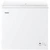 Haier, Congelatore Upright, HCE200E, Congelatore orizzontale, Libera Installazione, 196Litri, 39 dB, Bianco, AxLxP 84,5x91,5x55,5 cm [Classe di efficienza energetica E]