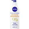 NIVEA (BEIERSDORF SpA) Nivea Q10 Crema Corpo Idratante Rassodante 400 ml, Crema corpo rassodante e idratante pelli normali