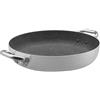 Agnelli SharkSkin Tegame Basso In Alluminio Antiaderente Con 2 Maniglie Acciaio Inox