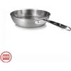 Agnelli Alu-Inox 3-ply Padella Alta Induzione Con Manico Tubolare In AluInox Satinato