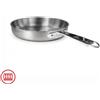 Agnelli Alu-Inox 3-ply Padella Bassa Induzione Con Manico Tubolare In AluInox Satinato
