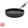 Agnelli AlBlack Padella Alta Sautè Induzione In Alluminio Antiaderente 5mm Con Manico Cool Inox