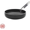 Agnelli AlBlack Padella Alta Sautè Induzione In Alluminio Antiaderente 5mm Con Manico Cool Inox