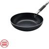 Agnelli AlBlack Padella Alta Svasata Induzione In Alluminio Antiaderente 5mm Con Manico Cool Inox
