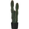 Outsunny Cactus artificiale di estremo realismo pianta artificiale di grandi dimensioni dim. Ø 17 x 60H cm verde