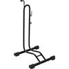 HOMCOM Supporto per Bici con Ganci Regolabili, Compatibile con Biciclette 24"-29" e 700c, per Garage, Interno ed Esterno, Nero | Aosom Italy