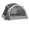 Outsunny Tenda da campeggio a cupola familiare per 6-8 persone con 4 porte in rete zippate, tessuto Oxford e gancio per lampada