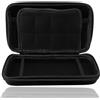 Sxhlseller Custodia da Trasporto per 3DS con 8 Slot per Giochi, Custodia da Viaggio Protettiva Rigida in PU (BLACK)