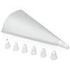 Metaltex 252420084 - Set da 3 Sacche da pasticcere USA-e-Getta con 7 beccucci
