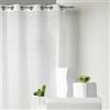 HomeMaison.com HM69807642 - Tenda Ricamata, Effetto Organza, in Poliestere, 140 x 240 cm, Colore: Bianco