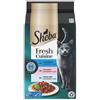 SHEBA Fresh Cuisine Taste of Tokyo bustine 6x50g cibo umido completo per gatti adulti con tonno, salmone, pesce bianco e riso
