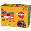 PEDIGREE Senior Scelta di Gusti bustine 12x100 g cibo umido completo per cani adulti con mix di manzo e fegato, con pollo, con mix di agnello e fegato, con pollame in gelatina