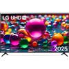 LG UHD AI 75UA75006LA TV Serie UA75 75'' 4K, α7 Gen8, HDR10, 20W, 3 HDMI con Game Optimizer, Smart TV WebOS 25