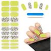 NICENEEDED 22 pezzo di Strisce per Unghie In Gel Semi Polimerizzato, Adesivi per Smalto Gel UV, Avvolgimenti per Unghie Autoadesivi Adesivi per Unghie In Gel con Lampada UV