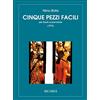 Ricordi Nino Rota | Cinque Pezzi Facili per Flauto e Pianoforte | Spartito per studenti e flautisti livello base-intermedio | Raccolta musica contemporanea con accompagnamento pianoforte