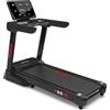 Fassi Sport Tapis roulant Fassi 9.9 AC - Tapis Roulant Elettrico, motore 3 Hp a corrente alternata, display 6 finestre LED, 29 programmi