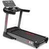 Fassi Sport Tapis roulant Fassi FT-F 9.3 HRC - Tapis Roulant Elettrico, motore 3,5 Hp, 20 livelli di inclinazione, speakers mp3, fascia cardio inclusa