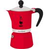 BIALETTI RAINBOW CAFFETTIERA 1TZ ROSSA