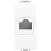 ECOVA PRESA RETE RJ45 BIANCO VP42 COMPATIBILE VIMAR PLANA VP42-MB-ECO27215