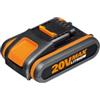 Worx Batteria di ricambio worx wa3639 20v 2.0ah